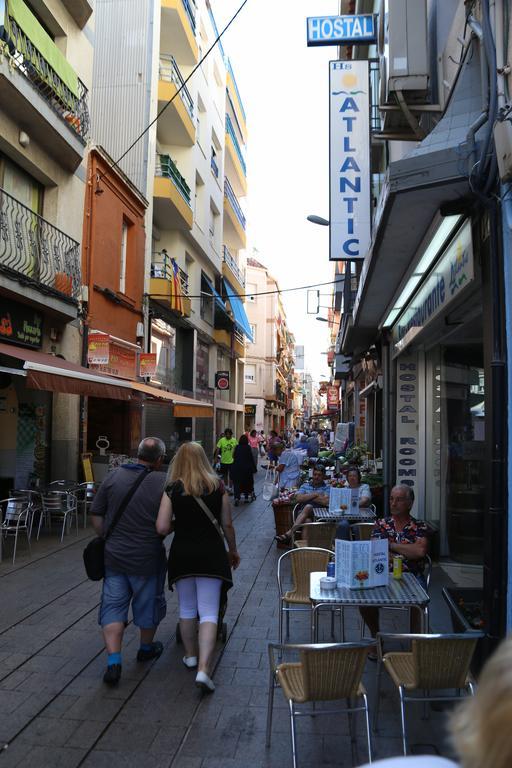 Hostal Atlantic Calella Kültér fotó